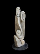 Family - Shona Stone Sculpture - Zimbabwe 7