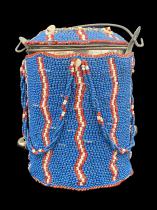 Beaded Tin Can (Ibhekile) - Xhosa People, South Africa 1