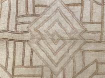 Raffia Cloth Skirt Panel - Kuba People, D.R. Congo (#52) 1