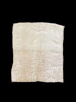 Raffia Cloth Skirt Panel - Kuba People, D.R. Congo (#53)