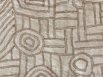 Raffia Cloth Skirt Panel - Kuba People, D.R. Congo (#53) 1