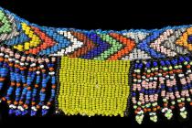 Beaded Waistband/ or if shortened, a Necklace - Zulu People, South Africa 1