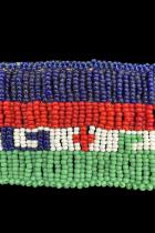 Rectangular Beaded Necklace - Zulu People, South Africa 1