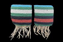 Pair of Beaded Anklets - Zulu People, South Africa 5