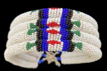 Pair of Beaded Anklets - Zulu People, South Africa 4