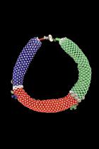 Beaded Necklace - Zulu People, South Africa (5524)
