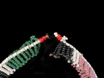 Beaded Necklace - Zulu People, South Africa (3662) 5