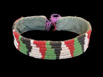 Umutsha Beaded Belt - Zulu People, Nongoma area, South Africa (5502) 1