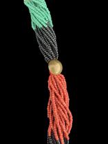 Beaded Necklace  - Zulu People, Msinga Area, South Africa (5518) 2