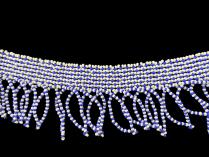 Blue and White Beaded Heirloom Belt - Xhosa people, South Africa 1