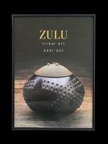 Set of 6 Glass Framed Zulu Artwork Posters 5