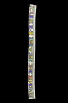 Beaded Blanket Panel (NGURARA)- Ndebele People, South Africa (#1417)