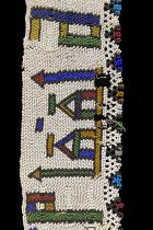 Beaded Blanket Panel (NGURARA)- Ndebele People, South Africa (B1) 1