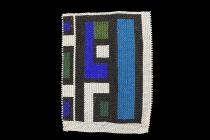 Set of 4 Beaded Blanket Pieces (NGURARA)- Ndebele People, South Africa 5