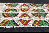 Pair of Framed Beaded Anklets - Zulu People, South Africa (5519) 3