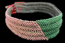 Old Beaded Choker - Zulu People, South Africa (3646) 1