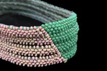 Old Beaded Choker - Zulu People, South Africa (3646) 3