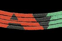 Beaded Choker - Zulu People, South Africa (3645) 4