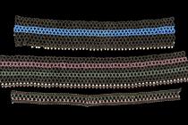 3 Beaded Blanket Pieces - Ndebele People, South Africa