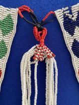 Mounted Assemblage of Beaded Necklaces/Breastplates - Cele Clan, Zulu People, South Africa (5636) 5