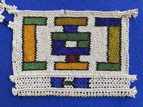 Mounted Assemblage of Traditional Old Beaded Pieces - Ndebele People, South Africa 1