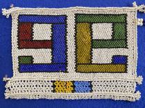 Mounted Assemblage of Traditional Old Beaded Pieces - Ndebele People, South Africa 3