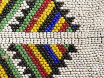 Pair of Beaded Armlets (Isigquizo) - Cele Clan, Zulu People, South Africa (5503) 2