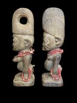 Ibeji Twins with Beads- Yoruba people, Nigeria 2