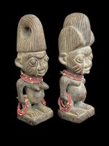 Ibeji Twins with Beads- Yoruba people, Nigeria 5