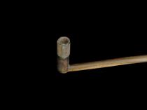 Wood and Metal Long Pipe 1 - Xhosa People, South Africa 1
