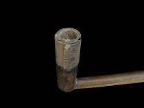 Wood and Metal Long Pipe 1 - Xhosa People, South Africa 2
