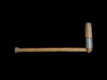 Wood and Metal Long Pipe 2 - Xhosa People, South Africa 1