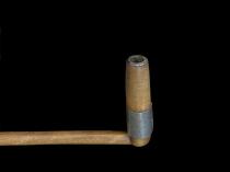 Wood and Metal Long Pipe 2 - Xhosa People, South Africa 2