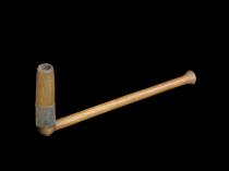 Wood and Metal Long Pipe 2 - Xhosa People, South Africa 8