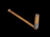 Wood and Metal Long Pipe 2 - Xhosa People, South Africa 9
