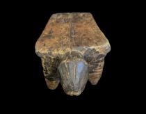 Old 4 Legged Stool - Dagara (sometimes called Dakari) People, Burkina Faso 4