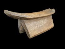 Heavy Wooden Stool - Bambara (Bamana) People, Mali 5