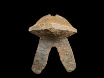 Heavy Wooden Stool - Bambara (Bamana) People, Mali 7