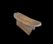 Heavy Wooden Stool - Bambara (Bamana) People, Mali 8