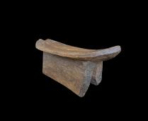 Heavy Wooden Stool - Bambara (Bamana) People, Mali 9