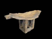 Unusual Wooden Stool, Tonga People, Zimbabwe 3
