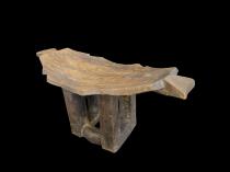 Unusual Wooden Stool, Tonga People, Zimbabwe 7