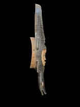 Decorative Crocodile Mask on Stand - Guro People, Ivory Coast 1