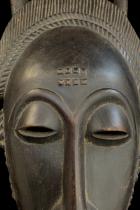 3 Horned Mask - Baule People, Ivory Coast 6