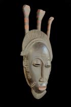 3 Horned Mask - Baule People, Ivory Coast 5