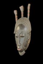 3 Horned Mask - Baule People, Ivory Coast 1