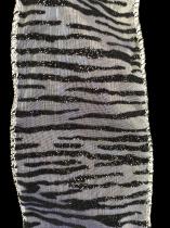 10 Yard Animal Print 100% Polyester Glitter Ribbon Roll  1