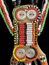 Beaded Necklace with Sterling Silver Clasp - Maasai People - Kenya/Tanzania east Africa 2