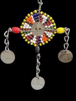 Beaded Necklace with Sterling Silver Clasp - Maasai People - Kenya/Tanzania east Africa 4