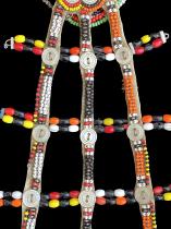 Beaded Necklace with Sterling Silver Clasp - Maasai People - Kenya/Tanzania east Africa 7
